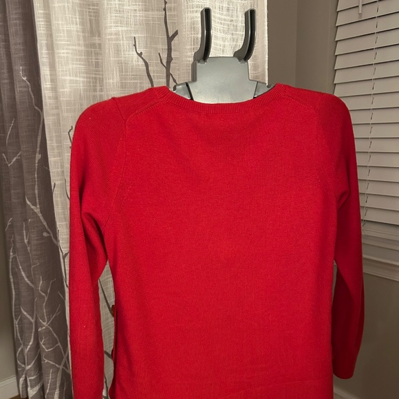 Loft Red Sweater - Picture 2 of 5
